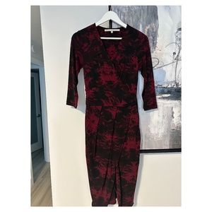 RACHEL ROY XS MIDI CALF DRESS